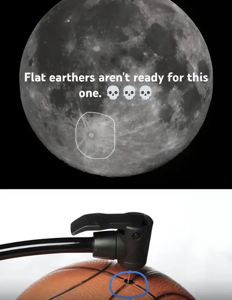 Flat earthers aren't ready for this one.