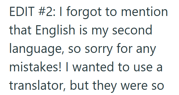 EDIT #2: I forgot to mention that English is my second language, so sorry for any mistakes! I wanted to use a translator, but they were so