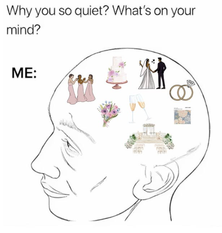Why you so quiet? What's on your mind? ME: