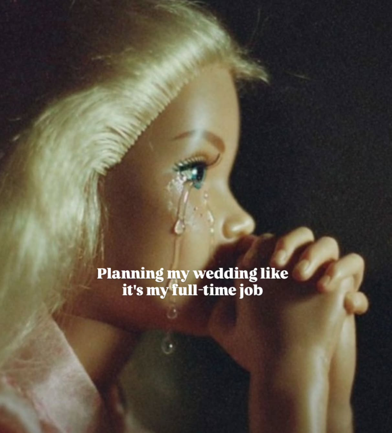 Planning my wedding like it's my full-time job