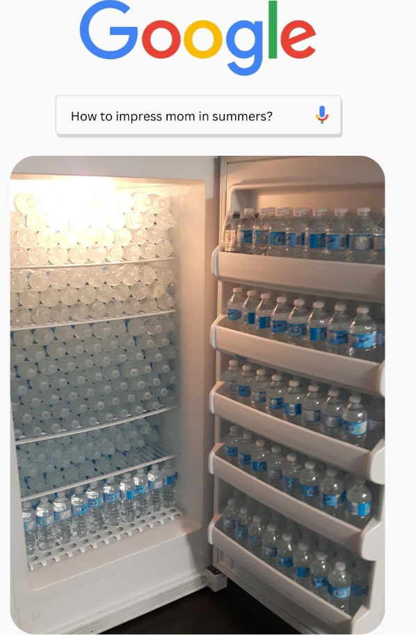Google How to impress mom in summers?