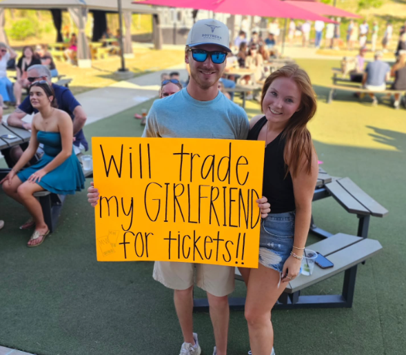 Will trade my GIRLFRIEND for tickets!!