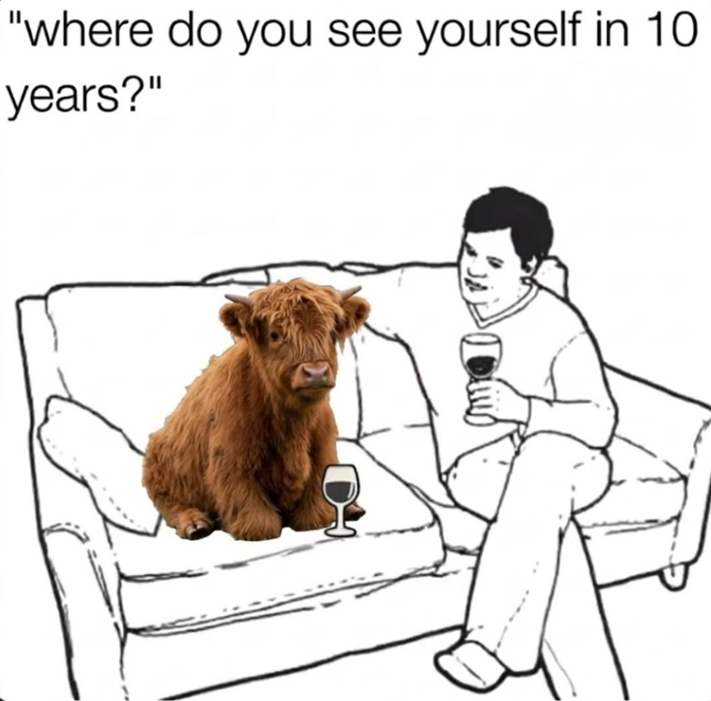"where do you see yourself in 10 years?"