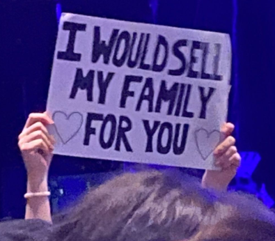 I WOULD SELL MY FAMILY FOR YOU