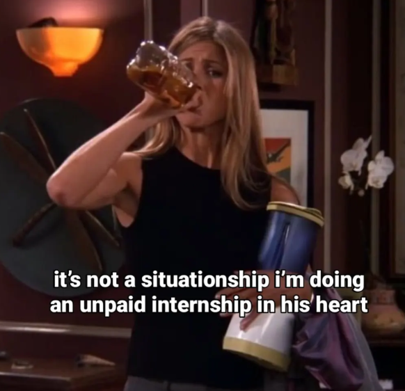 it's not a situationship i'm doing an unpaid internship in his heart