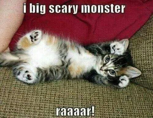 i big scary monster raaaar!
