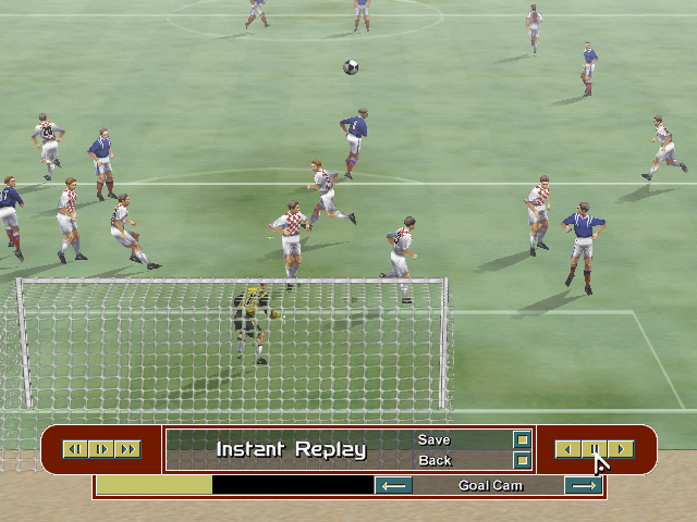 <LI> >>> Instant Replay Save Back Goal Cam