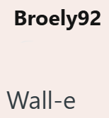 Broely92 Wall-e
