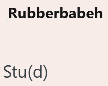 Rubberbabeh Stu(d)