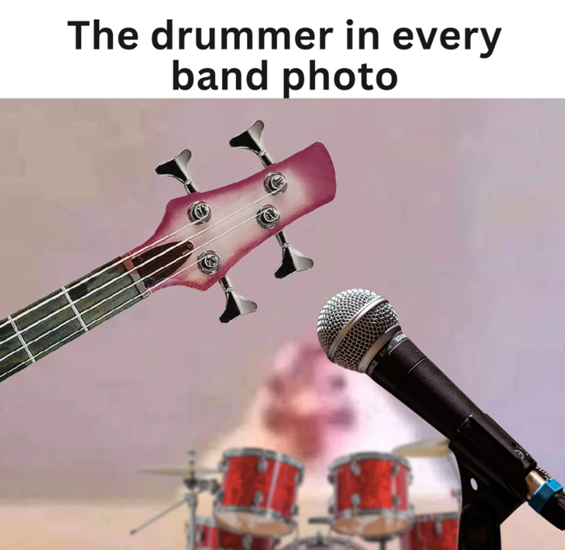 The drummer in every band photo SE 28 ZH