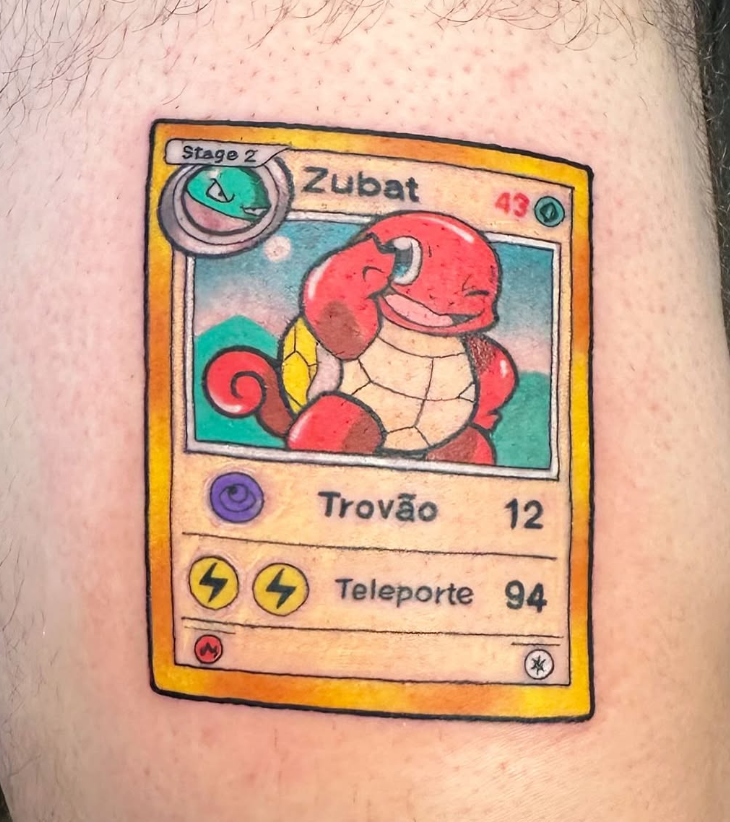 Stage 2 Zubat 43 Trovão 12 Teleporte 94