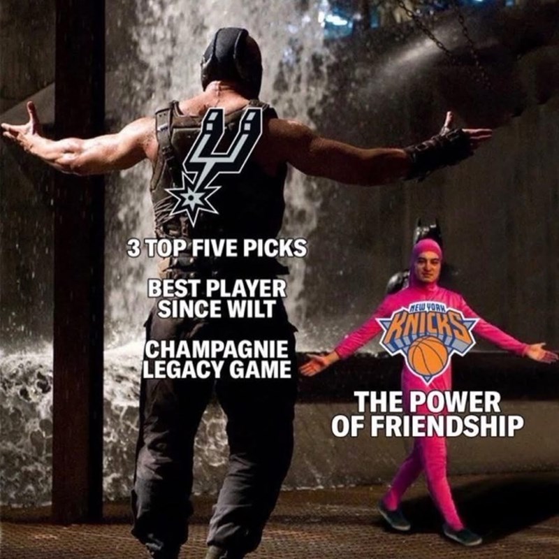 3 TOP FIVE PICKS BEST PLAYER SINCE WILT CHAMPAGNIE LEGACY GAME NEW YORK THE POWER OF FRIENDSHIP