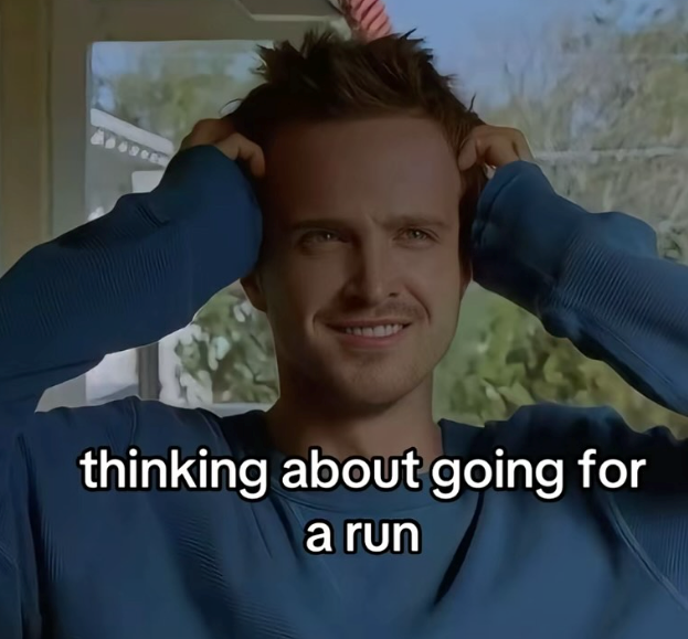 thinking about going for a run