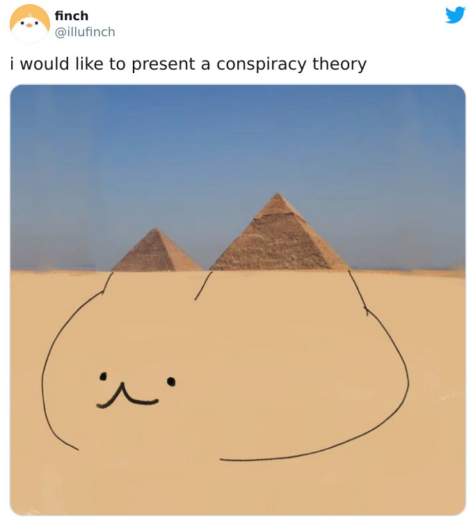 finch @illufinch i would like to present a conspiracy theory
