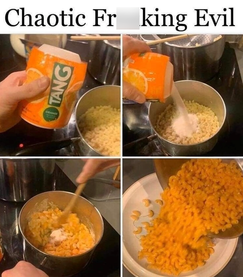 Chaotic Fr king Evil TANG ORANGE