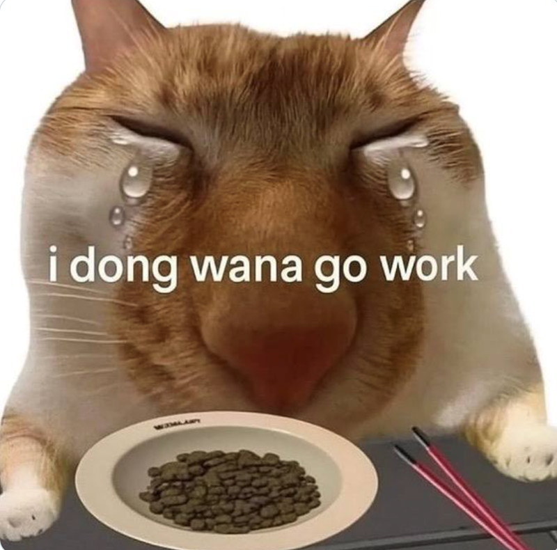 i dong wana go work
