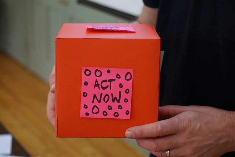 a donation box for a coworker who's had a bunch of expensive veterinary bills as of late.