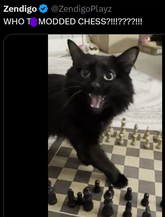 Zendigo @ZendigoPlayz WHO TOMODDED CHESS?!!!????!!!