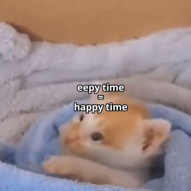 eepy time B happy time