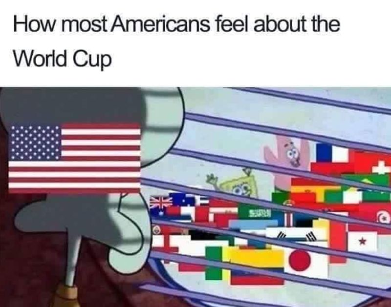 How most Americans feel about the World Cup
