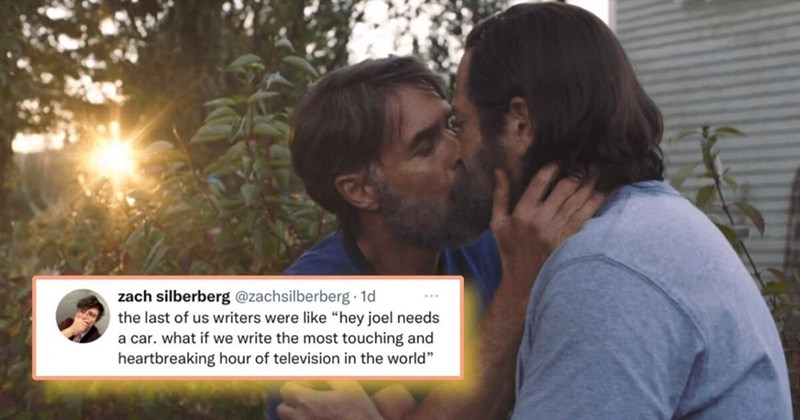 zach silberberg @zachsilberberg. 1d the last of us writers were like "hey joel needs a car. what if we write the most touching and heartbreaking hour of television in the world"