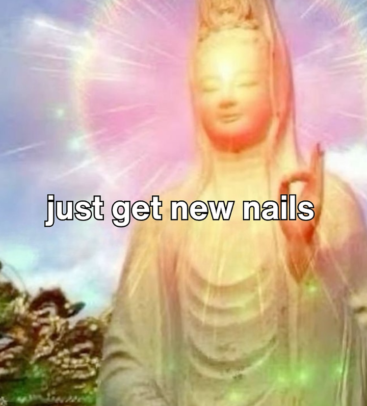 just get new nails