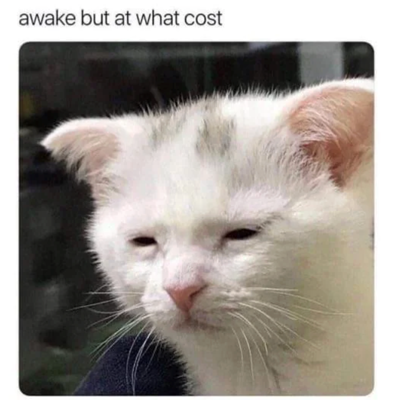 awake but at what cost