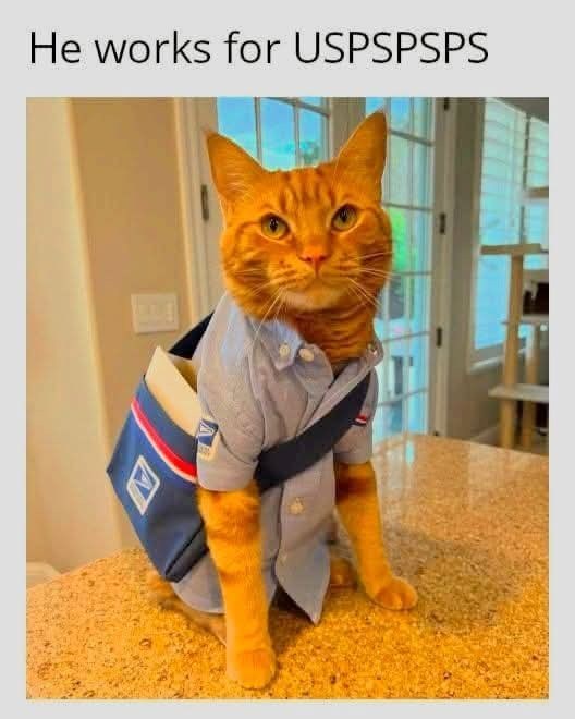 He works for USPSPSPS