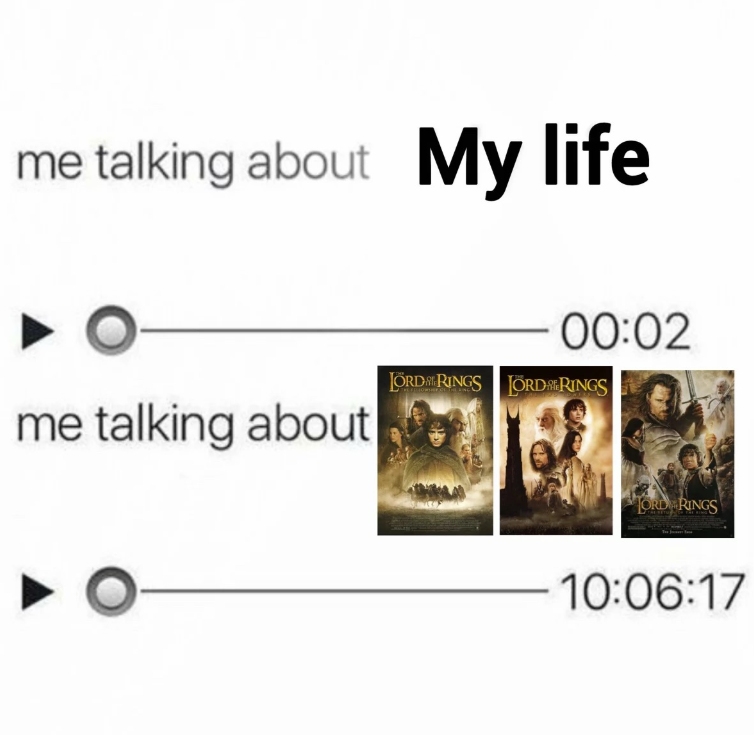 me talking about My life me talking about 00:02 LORD RINGS ORDERINGS ORDRINGS 10:06:17