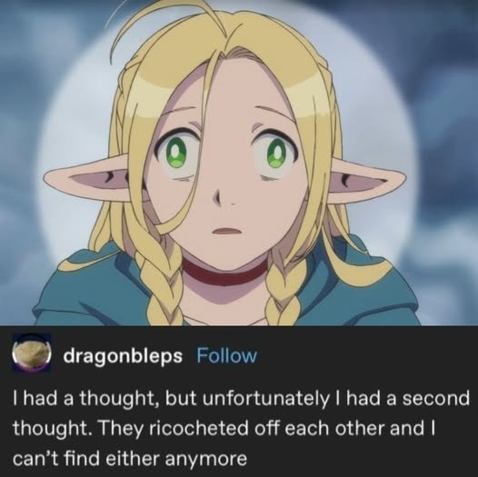 dragonbleps Follow I had a thought, but unfortunately I had a second thought. They ricocheted off each other and I can't find either anymore