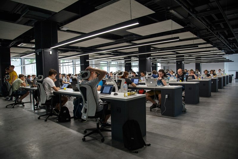 Image of what could be a corporate office