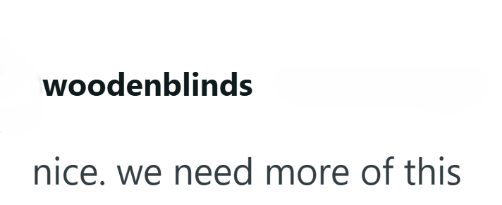 woodenblinds nice. we need more of this