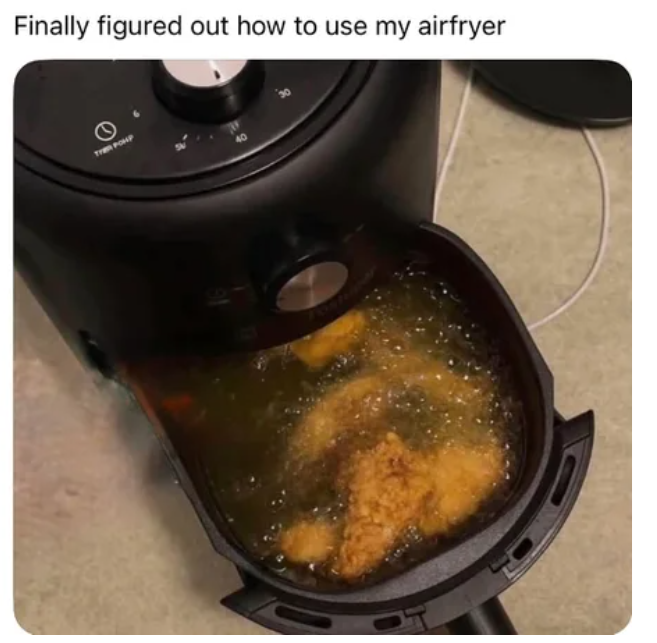 Finally figured out how to use my airfryer 0 TYER POHP 40