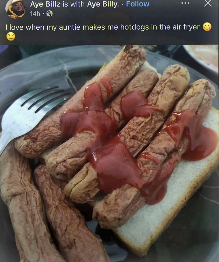 . Aye Billz is with Aye Billy. Follow 14h ral I love when my auntie makes me hotdogs in the air fryer oblems most cities still struggle with Through the NEVAL duce ef Sonal Five Science