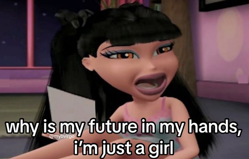 why is my future in my hands, @mybvirgo i'm just a girl