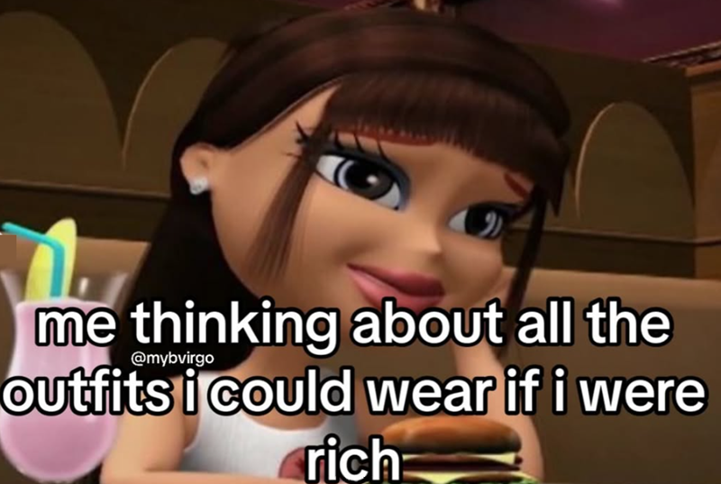 me thinking about all the @mybvirgo outfits i could wear if i were rich