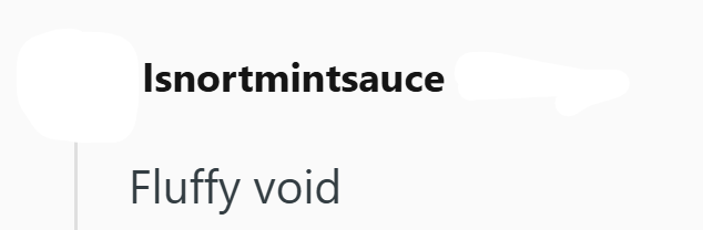 Isnortmintsauce Fluffy void
