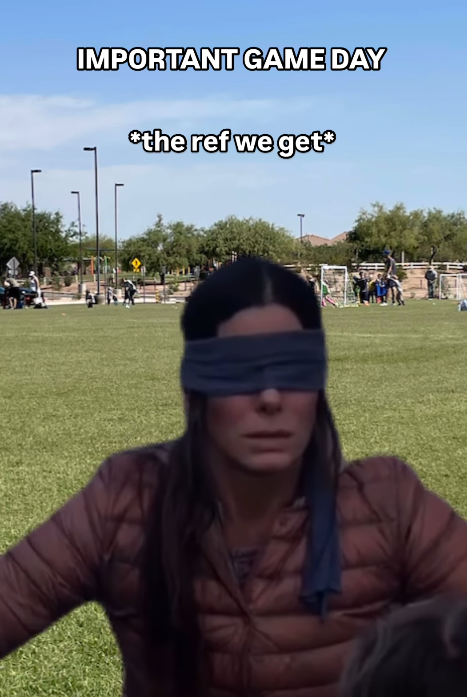 IMPORTANT GAME DAY *the ref we get