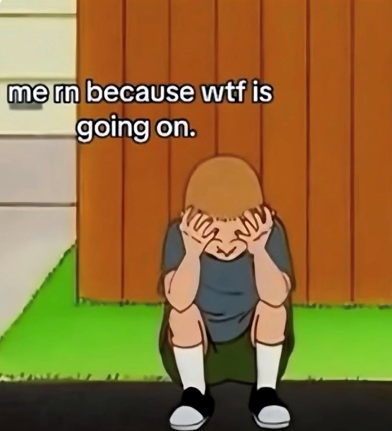 mern because wtf is going on. my