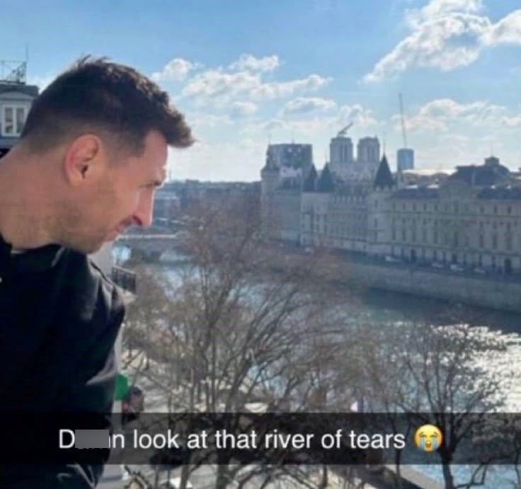 D in look at that river of tears