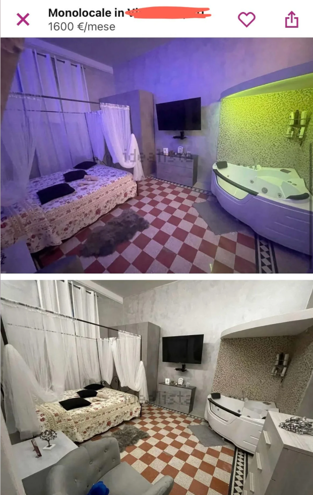 Monolocale in**** 1600 €/mese ideation lista