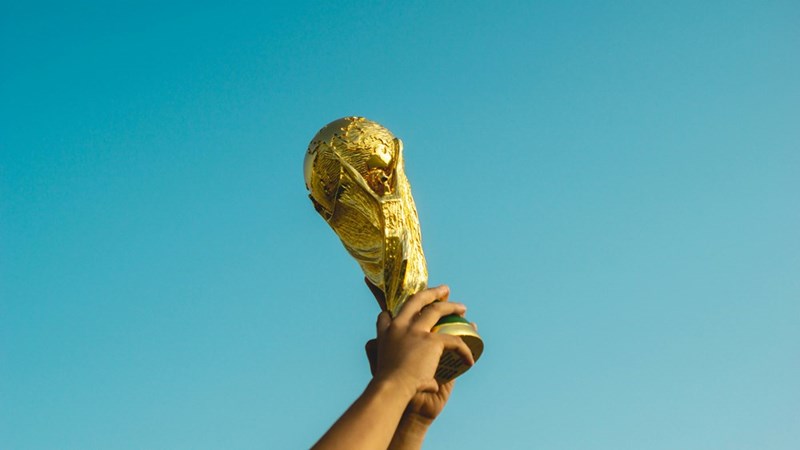 Model image of the World Cup trophy.