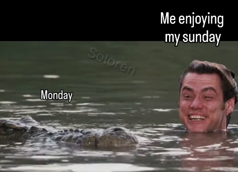 Monday Soloren Me enjoying my sunday