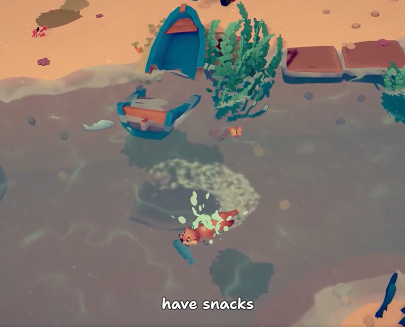 have snacks