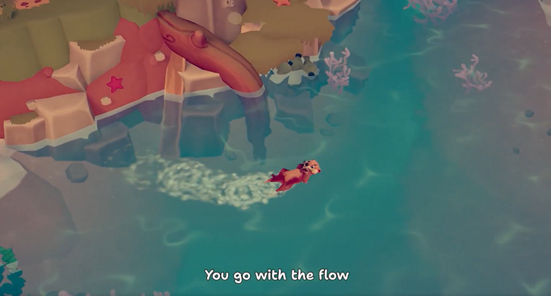 You go with the flow