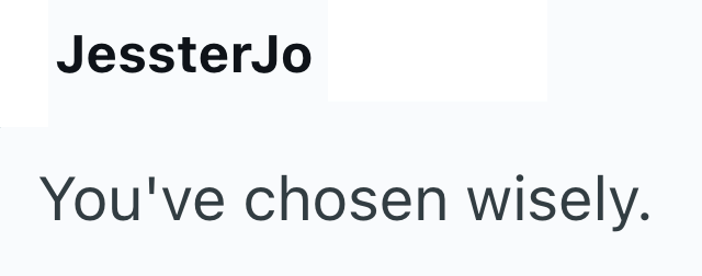JessterJo You've chosen wisely.
