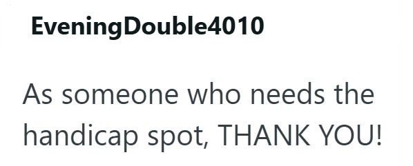Evening Double4010 As someone who needs the handicap spot, THANK YOU!