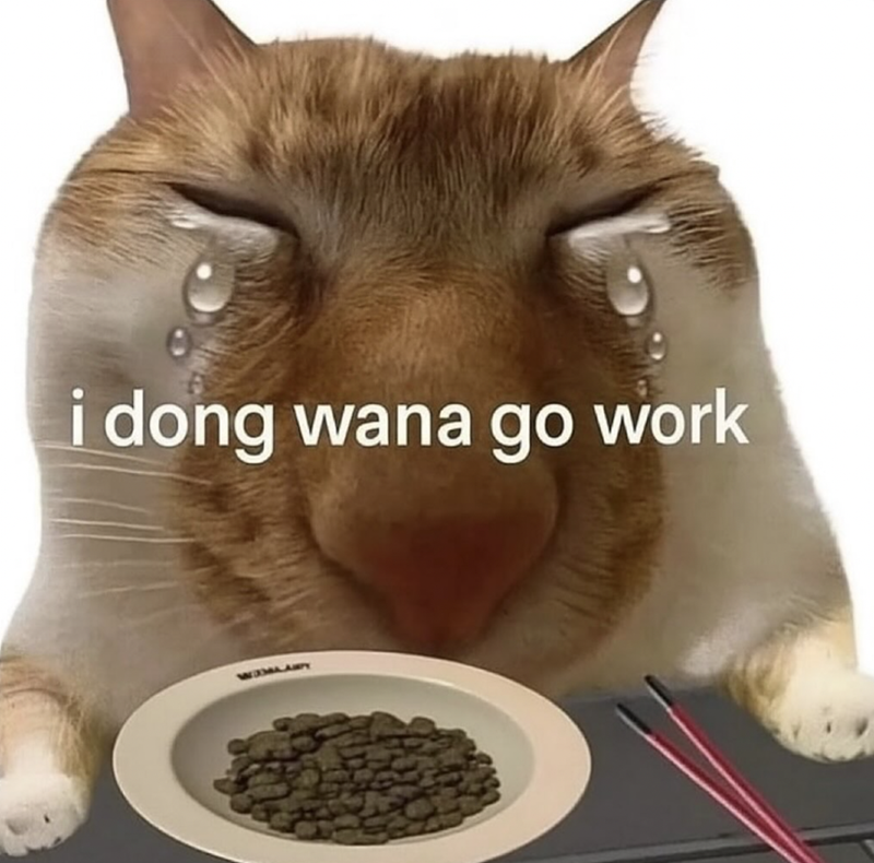 i dong wana go work