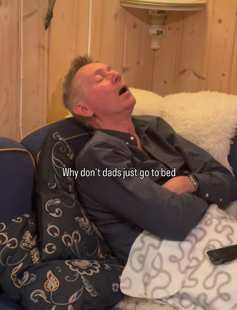 35 C Why don't dads just go to bed