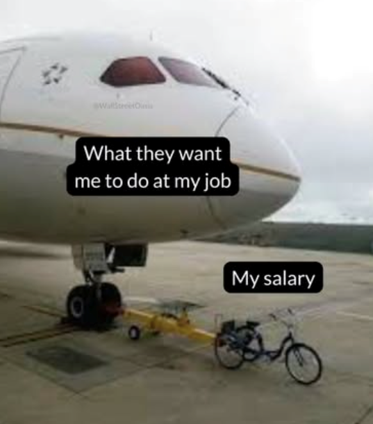 What they want me to do at my job My salary